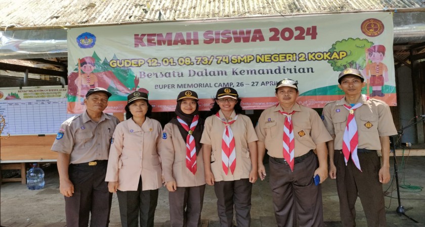 KEGIATAN KEMAH PRAMUKA SMP N 2 KOKAP TAHUN 2024 “BERSATU DALAM KEMANDIRIAN”