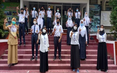 PARTISIPASI SISWA DALAM “PEMILOS” MENUNJUKKAN PARTISIPASI TERTINGGI